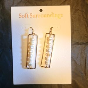 Pearl Emile Rose Earrings